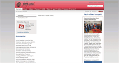 Desktop Screenshot of echo-online.steinwaldschule.de