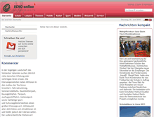 Tablet Screenshot of echo-online.steinwaldschule.de